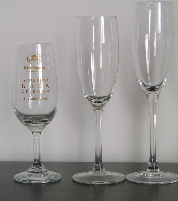 Kieliszki do szampana