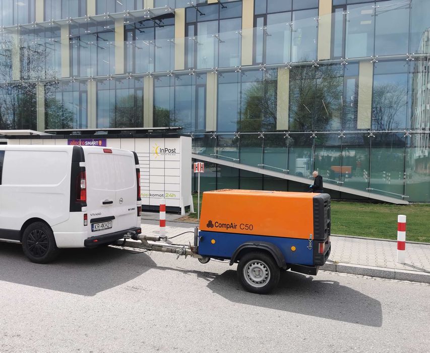 kompresor Śrubowy Compair C50 zarejestrowany