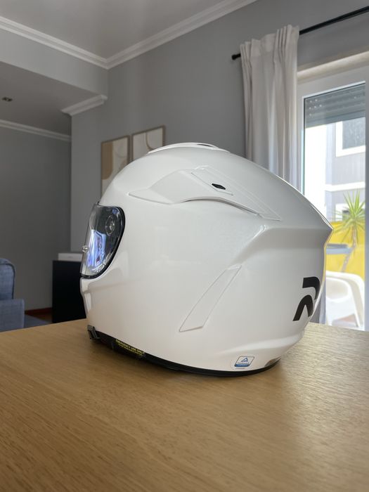 Capacete mota HJC RPHA 70 Branco usado 1x