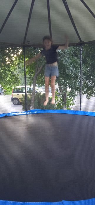 батут великий 4 м