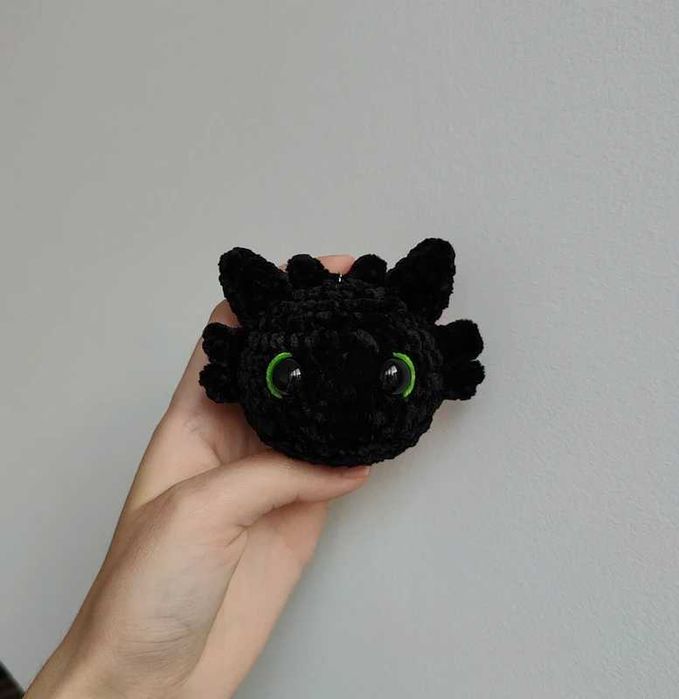 Toothless em Crochet | Amigurumi