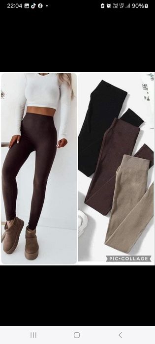 Leginsy prążek. Polecam