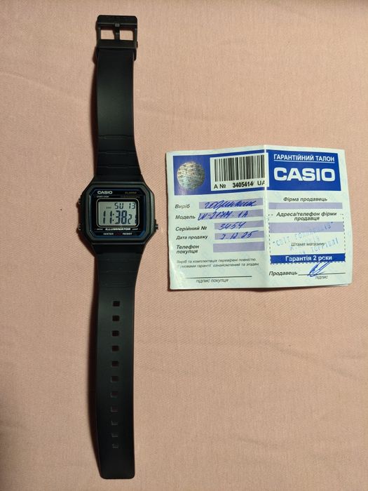 Часы Casio W-217H . Оригинал!