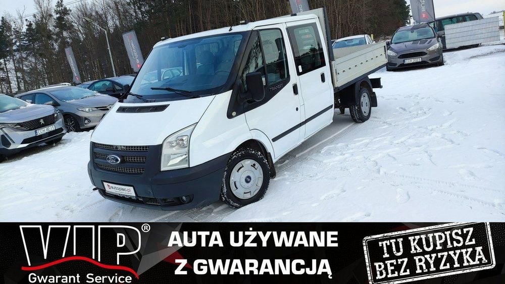 Ford Transit  2.2 D 101kM Doka Skrzynia Brygadówka Dubel Kabina 6 osób GWARANCJA