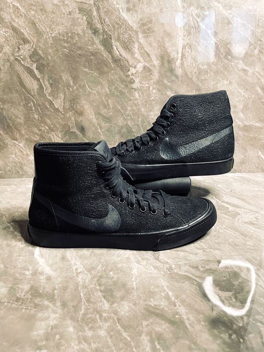 (37 - 37.5) Nike Nowe Czarne Sneakersy Trampki Buty Damskie Męskie