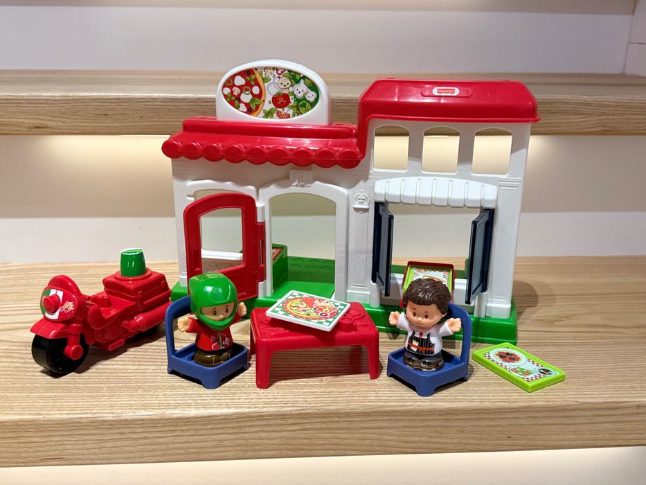 Pizzeria sklep restauracja fisher price zabawka