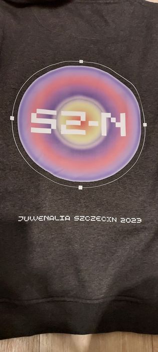 Szara bluza aesthethic Juwenalia Szczecin