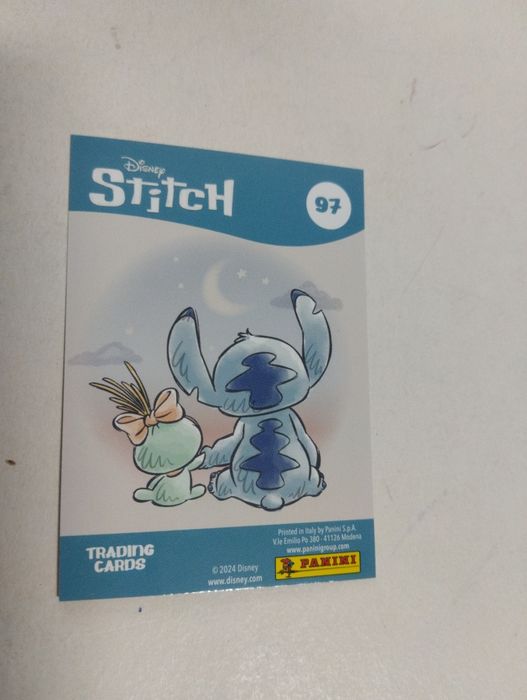 Cartas da Stitch da Disney