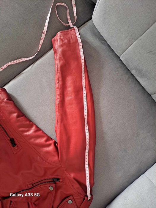 Ramoneska Lee Cooper, skóra naturalna, mięciutka.