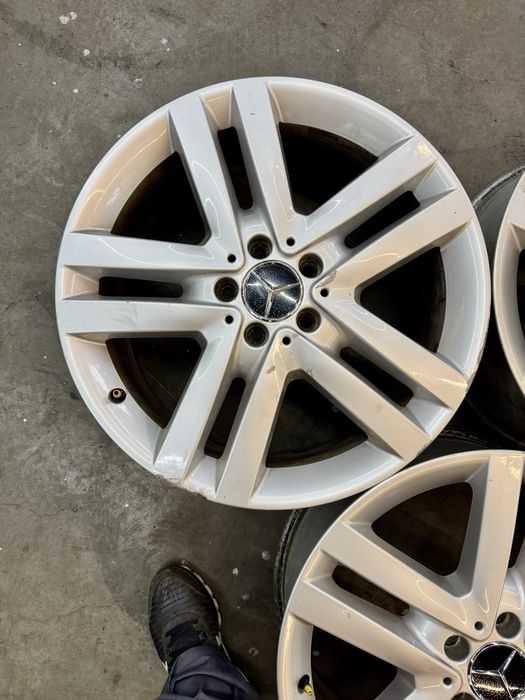 Оригинальные диски mercedes r19 8,5j et62 5x112 4шт