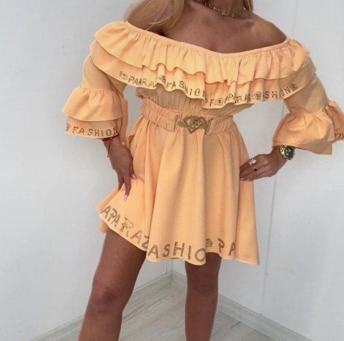 Sukienka Paparazzi Fashion hiszpanka  xl- 2xl