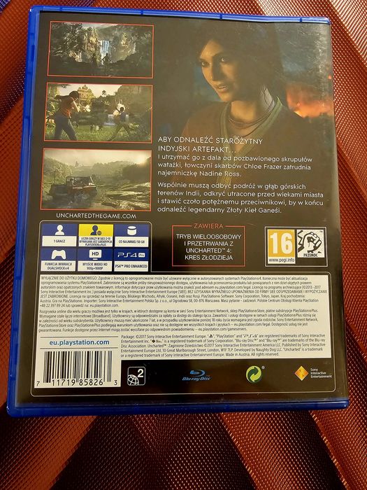 Uncharted Zaginione Dziedzictwo PS4