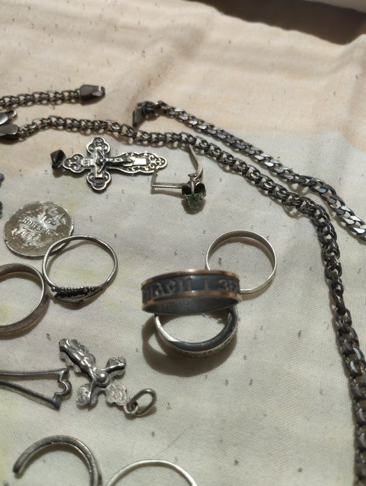 Серебро лом изделия серебряные цепочки кольца