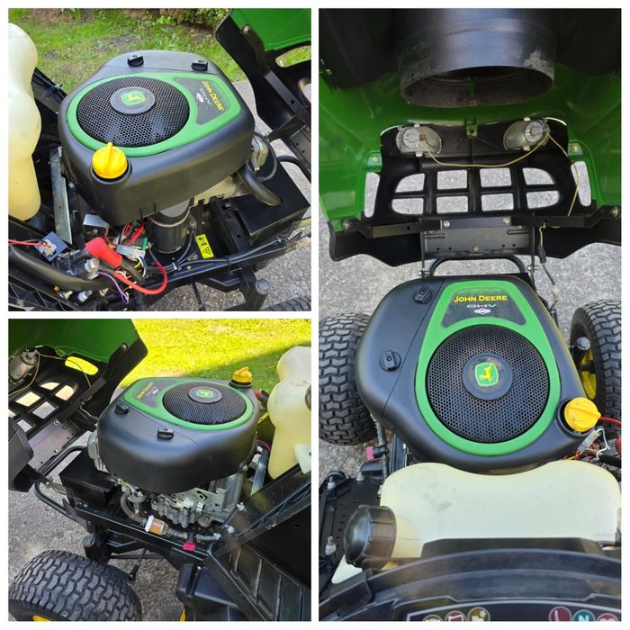 Traktorek kosiarka John Deere 14KM B&S hydro SUPER STAN POLECAM