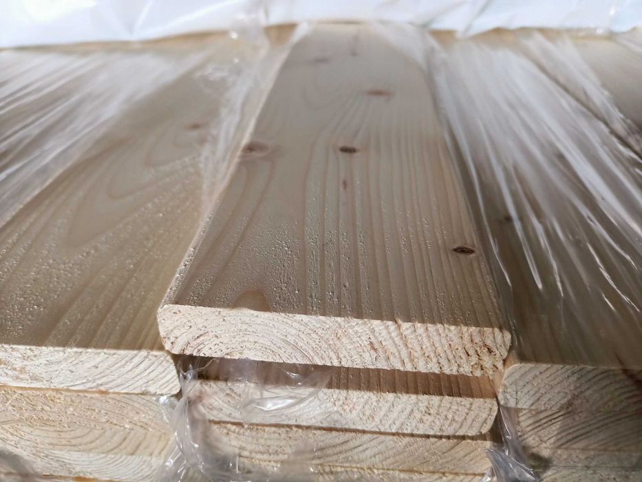 Deska sucha, strugana, świerk wym. 18x95x5,0m kl. AB