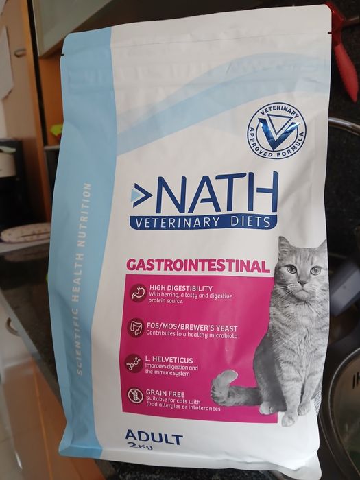 Ração gastrointestinal 2kg gatos