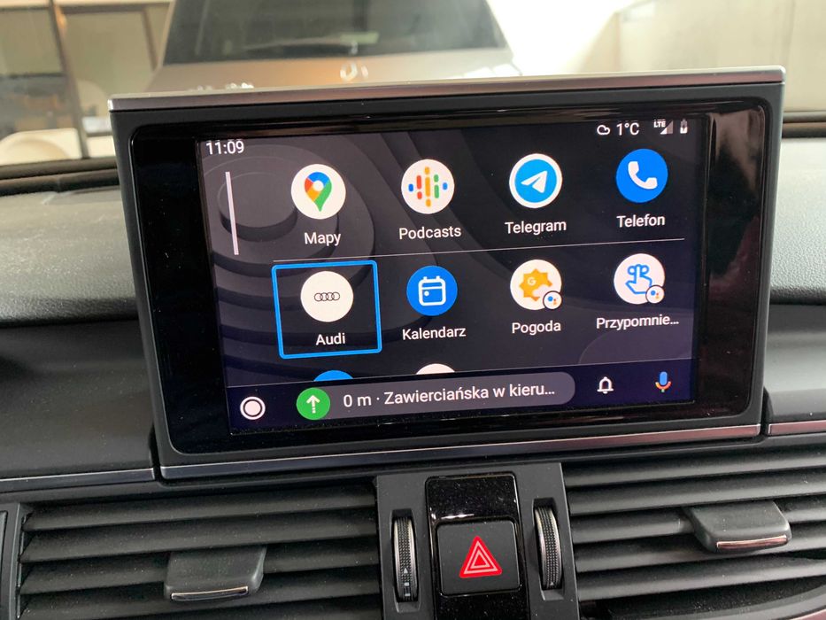 CARPLAY ANDROID AUTO BMW Audi VW Mercedes Porsche Mapa Nawigacja USA