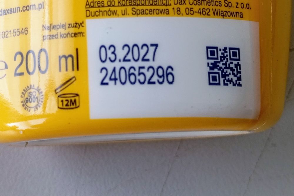 Dax Sun Mleczko do opalania SPF 30 dla dzieci i niemowląt 200 ml 4 szt