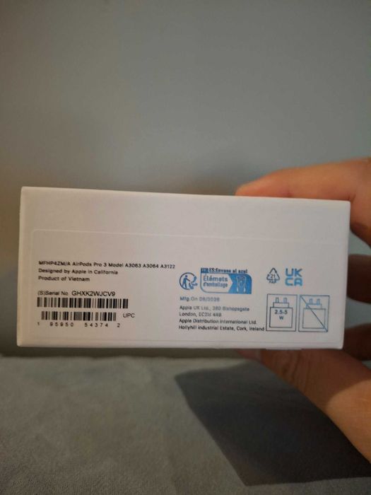 Używane Apple AirPods Pro 3 ANC + paragon/gwarancja