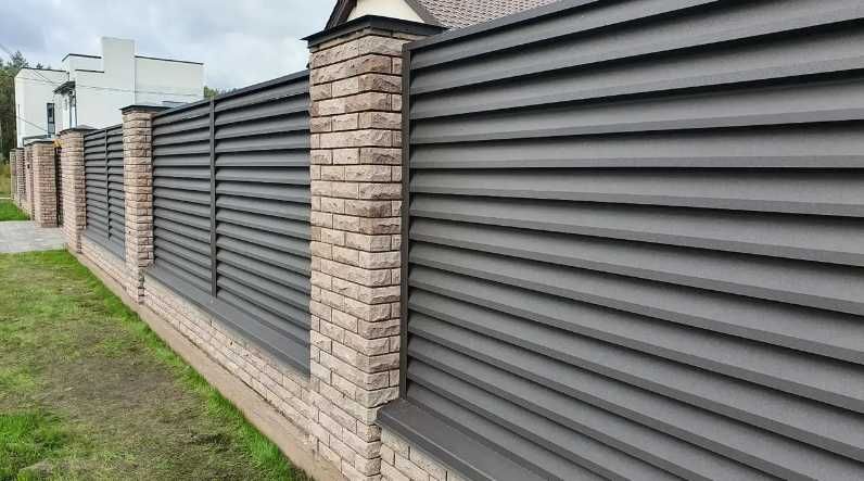 Забор-жалюзи, ламели, Ранчо