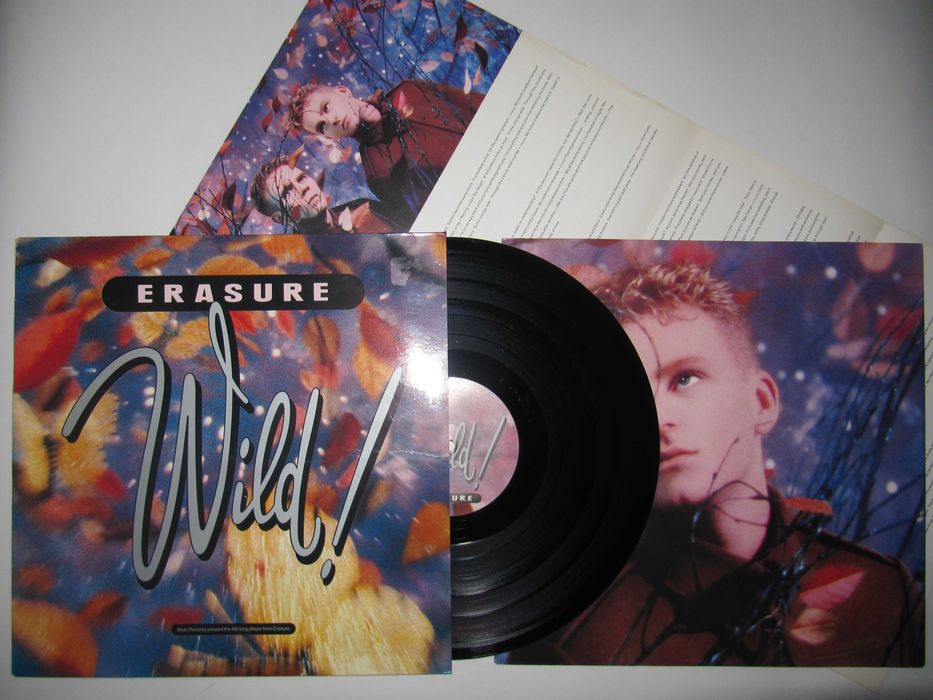 ERASURE - Wild! - 1989 *ОРИГИНАЛ *Sweden (NM/NM) - Платівка