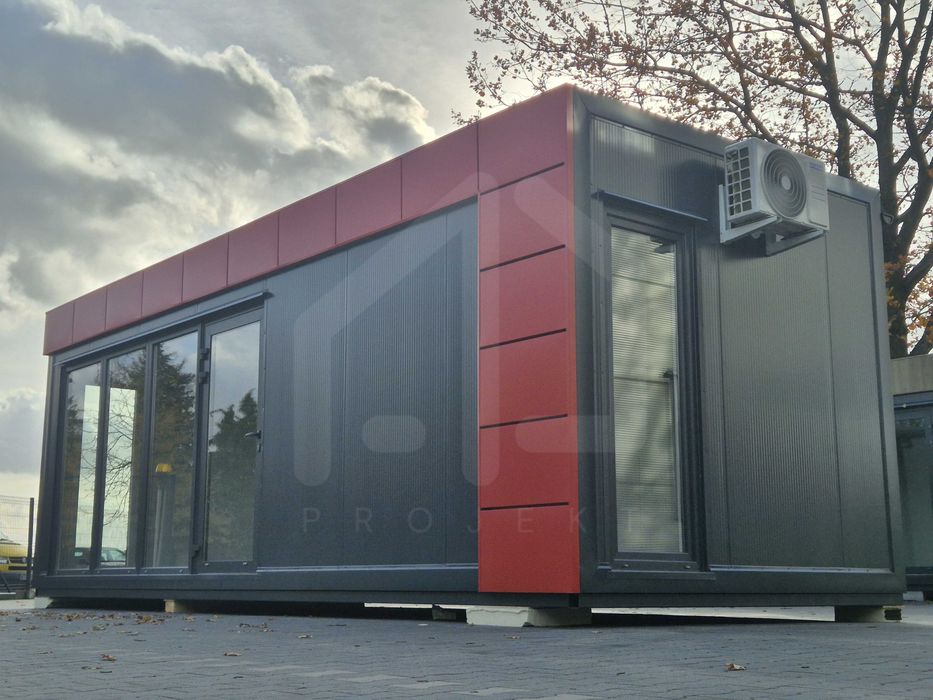 Pawilon Handlowy Domek Mobilny Sklep 7,90m x 3,05m