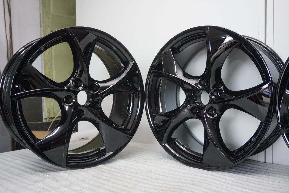 Alufelgi EAT-CMA 5x112 8Jx18" et35 cb70,4mm piekne czarny mega polysk!