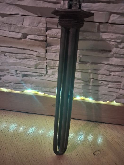 Grzałka Podwójna 1400W/2000W do destylatora nierdzewna bez osłony