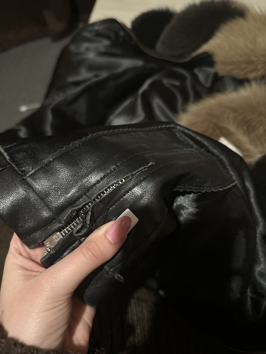 Шуба з натурального песця. Розмір М