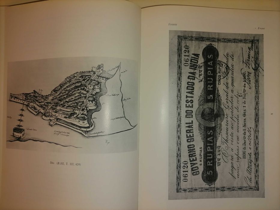 Dinheiro Luso Indiano de Ferraro Vaz