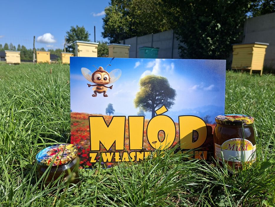 Naturalne miody z rodzinnej pasieki