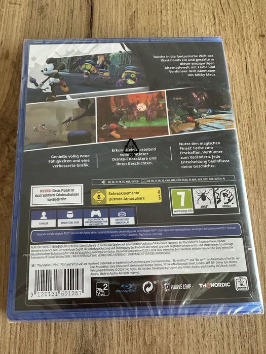 Disney Epic Mickey Rebrushed PlayStation 4