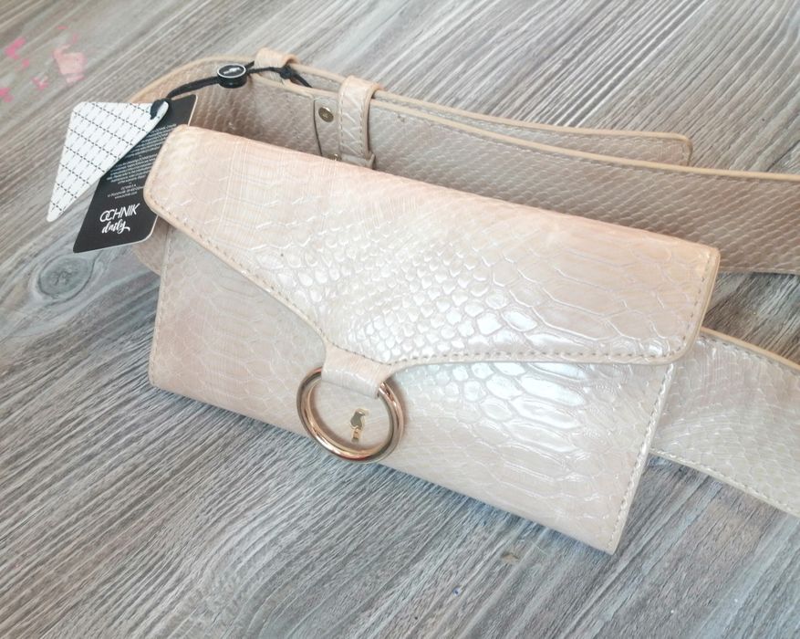 Ochnik torebka 3w1 kopertówka nerka portfel