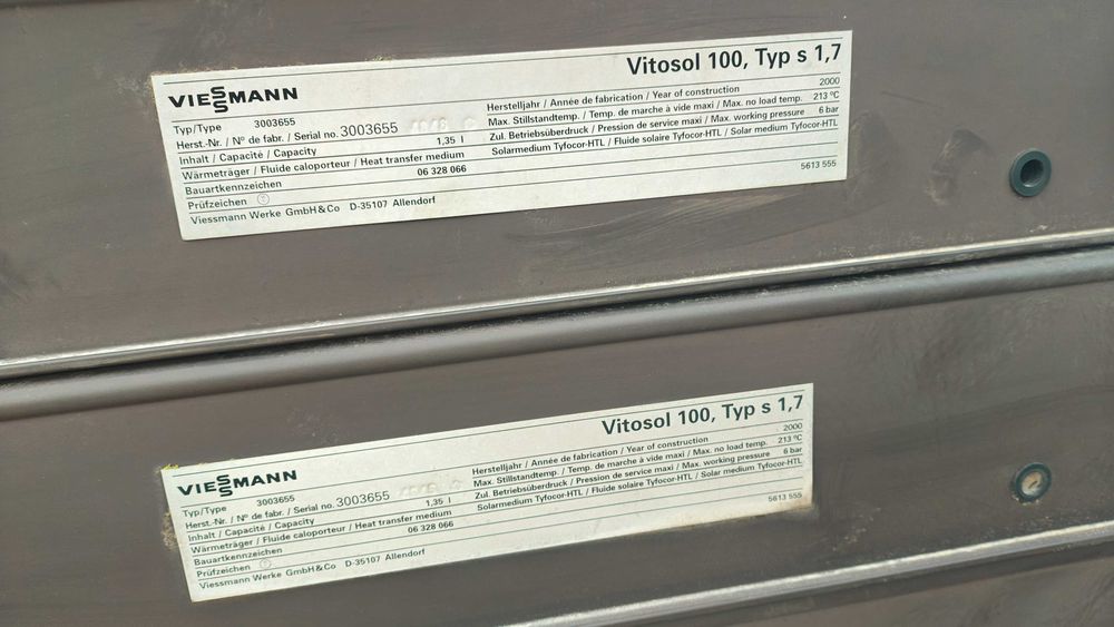 Kolektor solarny panel Viessmann