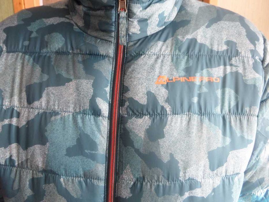 Kurtka męska Alpine Pro XL puchowa dwustronna