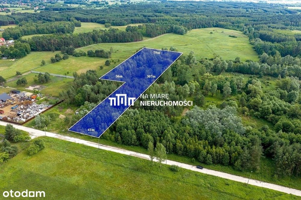 Działki przemysłowe | Media | Zabrnie | S74