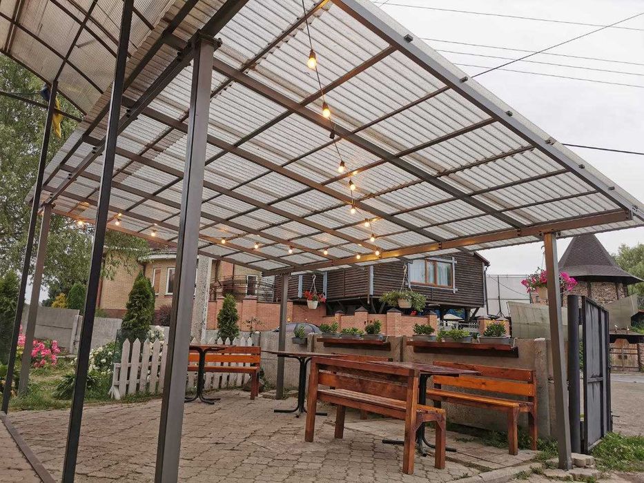 Навіс Збери Сам Комплект Зварного навісу для дому, Автонавіс