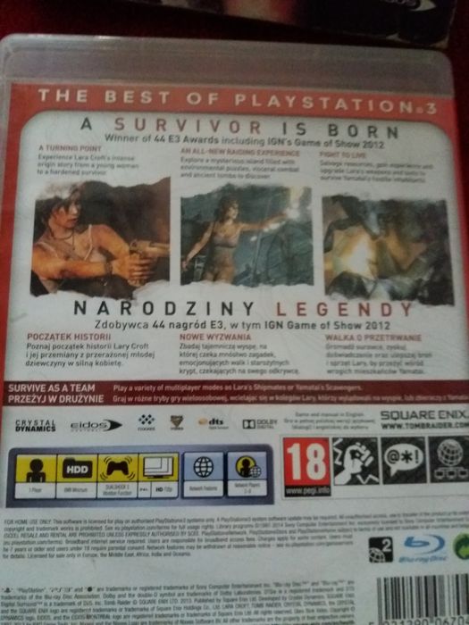 Tombraider gra na ps3
