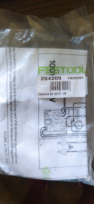 Festool Regulator Moduł Ukosnicy Kapex KS 120 KS88
