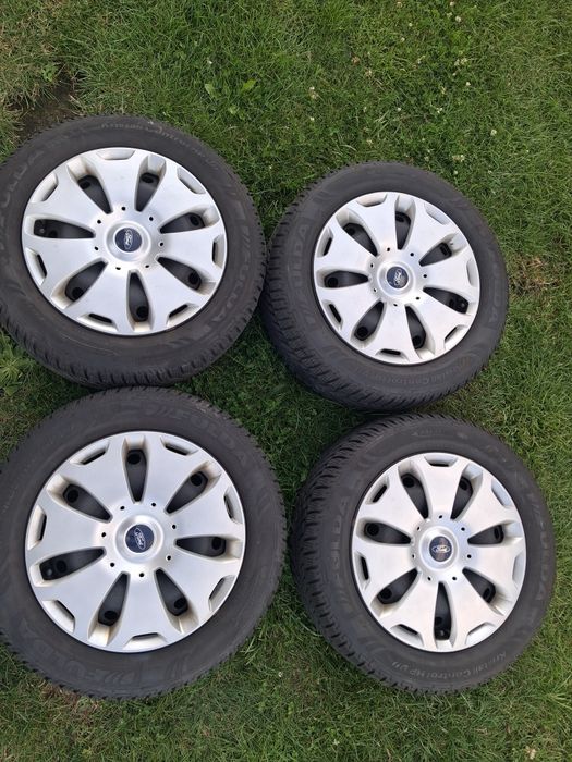 Koła 16 5x108 opony 215/55/16 felgi kołpaki ford focus mondeo volvo