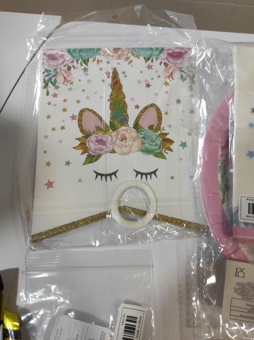 Kit aniversário unicórnio