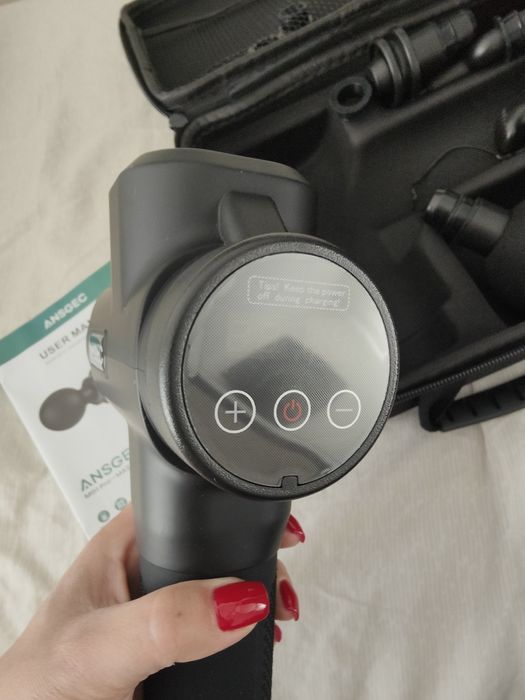 Pistola de massagens