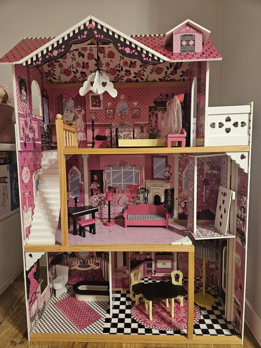 Drewniany domek dla lalek 120cm