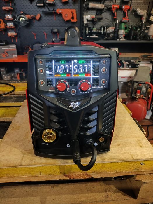 Сварочный полуавтомат Vitals Master MIG-1400S/5кг/газ/Новый/Уценка!Га3