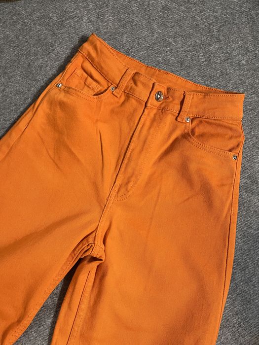 Modne spodnie z szerokimi nogawkami H&M 34 XS