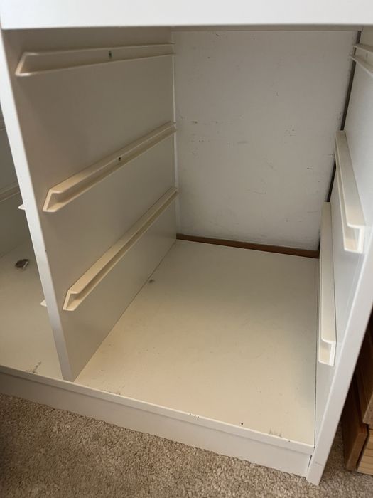 Movel IKEA Trofast com 7 caixas