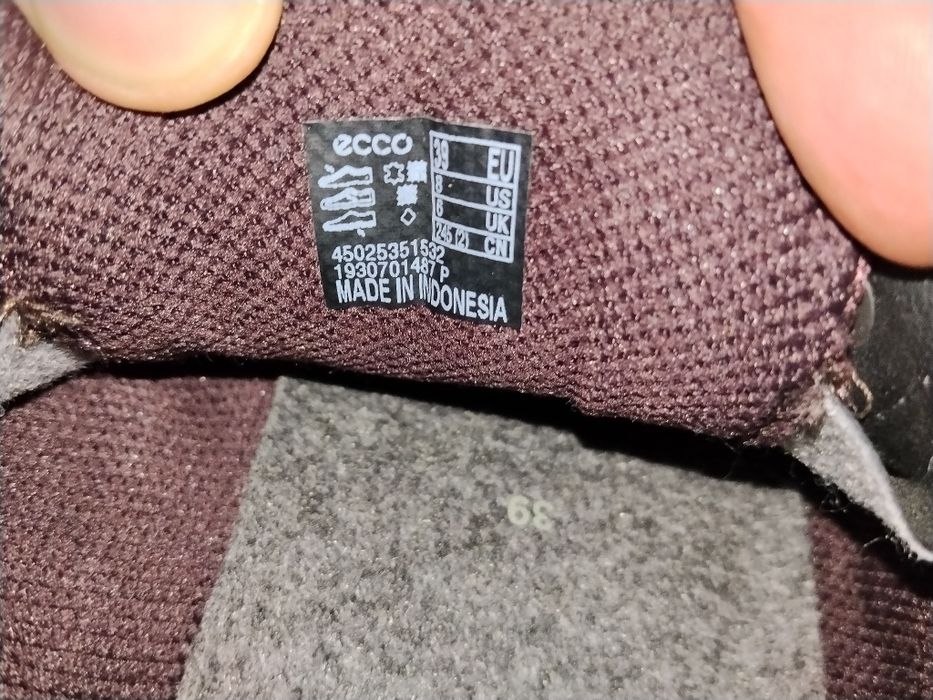 Оригінал ECCO SOFT 7 TRED W, жіночі напівчеревики-черевики.