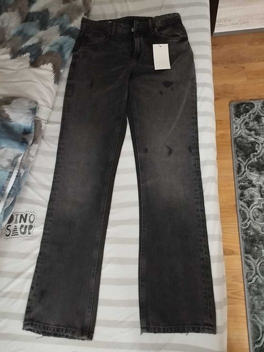 Męskie jeansy  STRAIGHT FIT nowe ZARA roz. 38