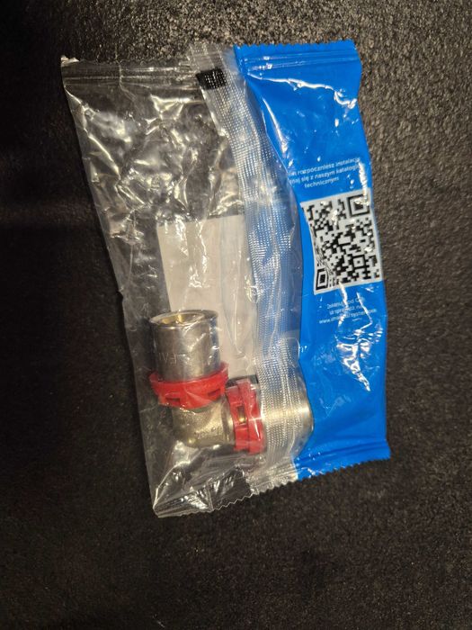 Kolanko 90 stopni PEX 20mmx20mm - system zaprasowywany Nowe