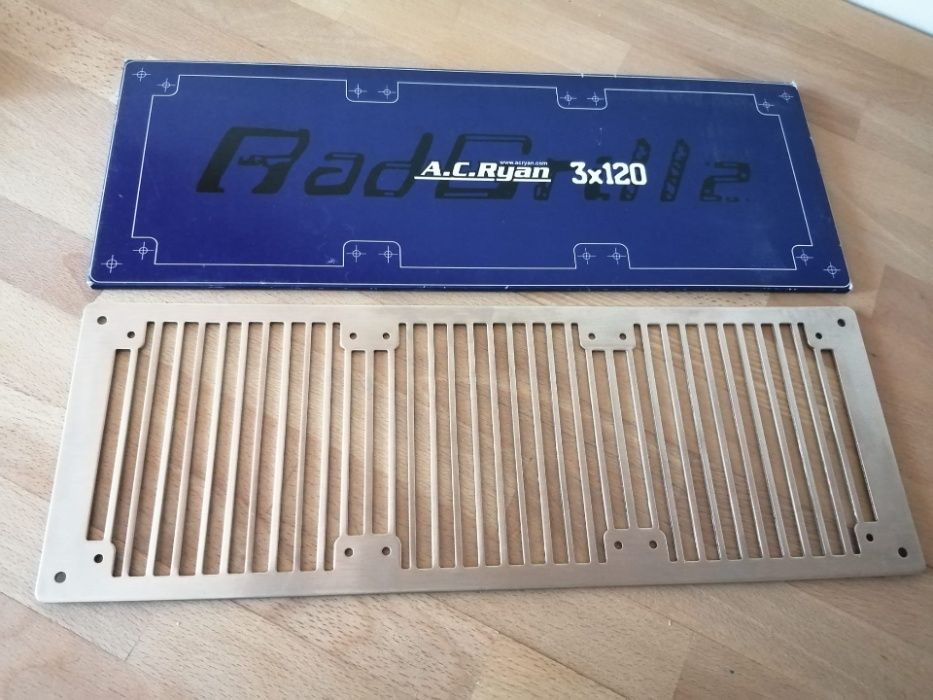 Watercooling - Grelha p/ radiador Refrigeração a àgua - aço inoxidável